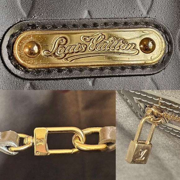 Authentic LOUIS VUITTON Monogram Vernis Wilshire GM Tote - Picture 5 of 10